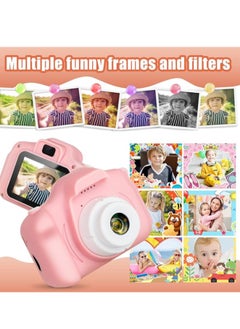 Generic Kids Camera, Birthday Gifts for Girls Age 3-9, HD Digital Video Cameras for Toddler, Portable Toy for 3 4 5 6 7 8 Year Old Girl with 32GB SD Card (Popular, Pink)  - Image 2