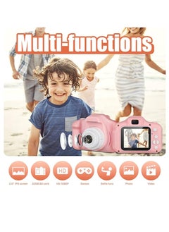 Generic Kids Camera, Birthday Gifts for Girls Age 3-9, HD Digital Video Cameras for Toddler, Portable Toy for 3 4 5 6 7 8 Year Old Girl with 32GB SD Card (Popular, Pink)  - Image 4