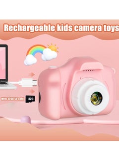 Generic Kids Camera, Birthday Gifts for Girls Age 3-9, HD Digital Video Cameras for Toddler, Portable Toy for 3 4 5 6 7 8 Year Old Girl with 32GB SD Card (Popular, Pink)  - Image 5