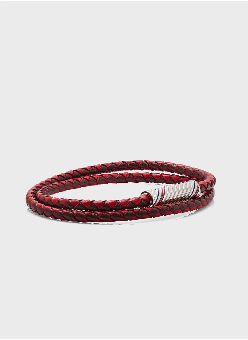 TOMMY HILFIGER Round Analog Watch And Bracelet Set