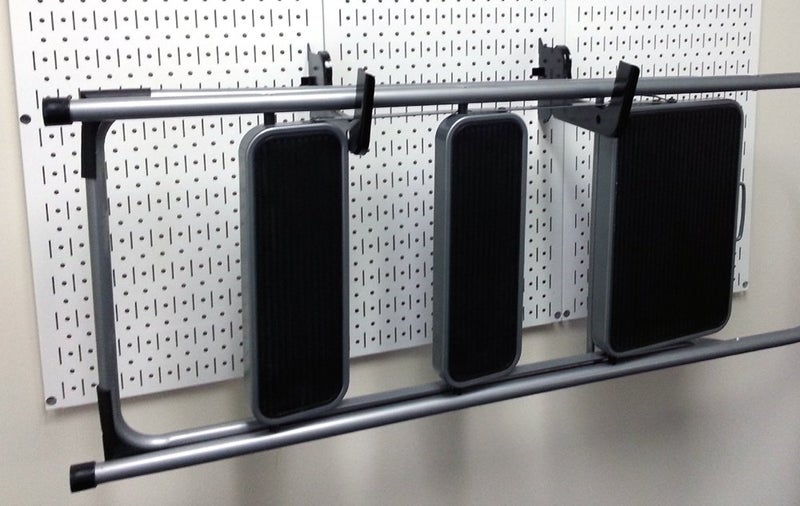 Wall Control Heavy Duty Pegboard Hook Slotted Hook Pair - Slotted Metal Pegboard Heavy-Duty Hooks Pegboard And Slotted Tool Board - Black - Image 5