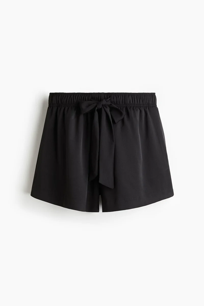 H&M Twill drawstring shorts