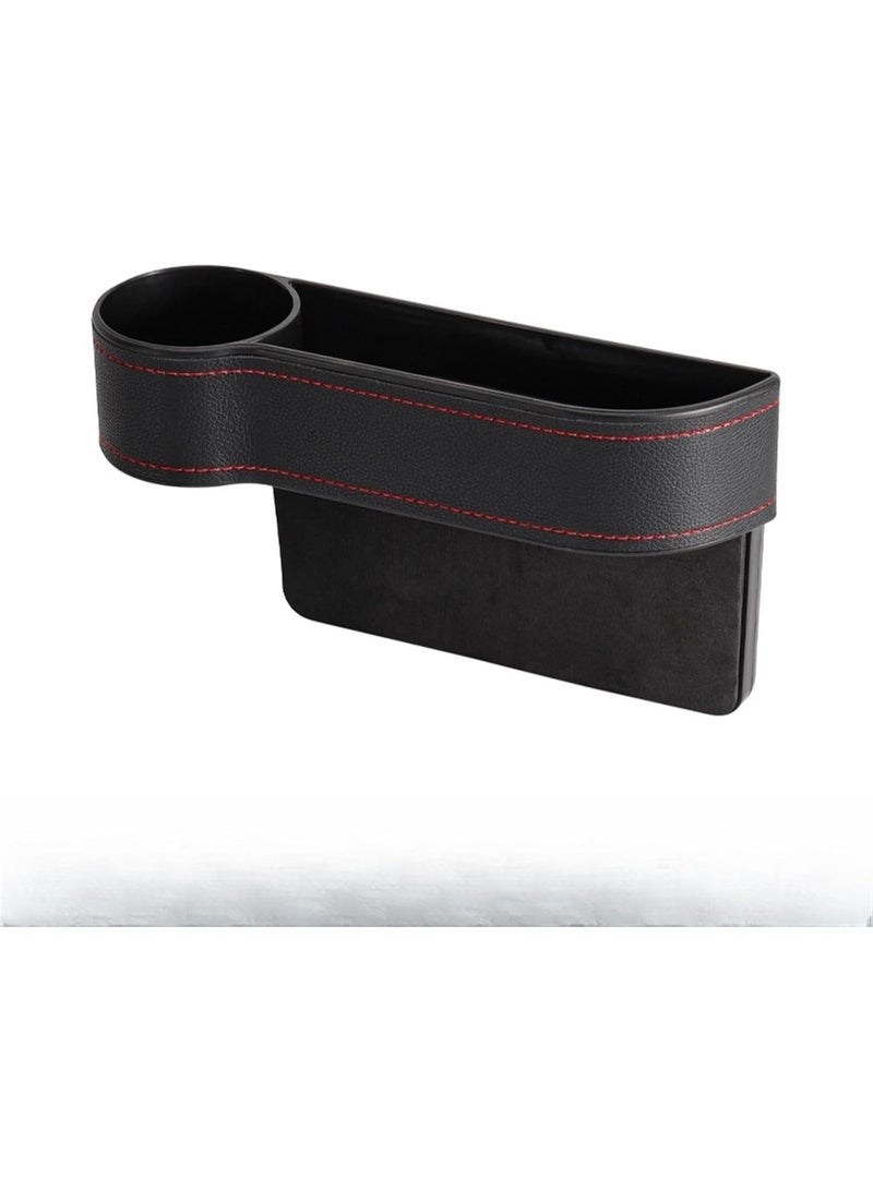LAMAY Car Gap Filler with Cup Holder  | Car Organiser Front Gap Filler | Travel Accessories | Roadtrip Essentials - Image 4