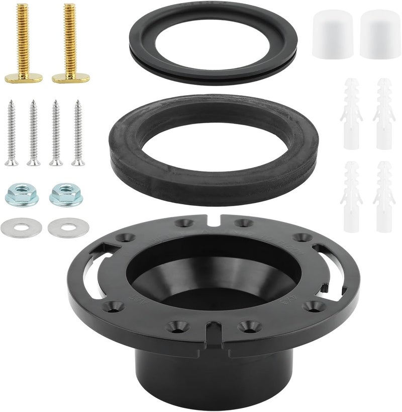EMVANV RV Toilet Seal and Flange Kit - Image 1