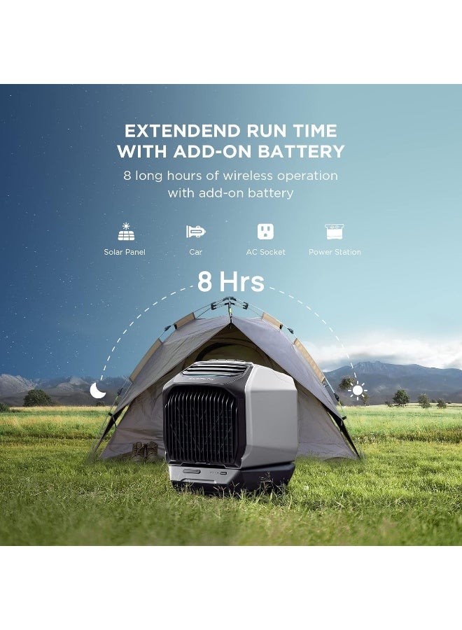 ECOFLOW Wave 2 Portable Air Conditioner, Air Conditioning Unit with Heat, Air Portable AC for Outdoor Tent Camping/RVs or Home Use (Battery Not Included) - Image 3