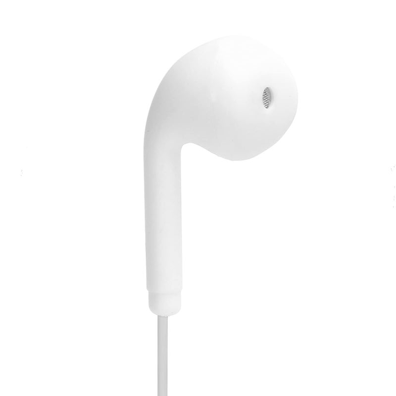 White Ergonomic Headphones with Cable 3 5mm HiFi Clear Sound for Mobile Phone Gaming Music - Image 5