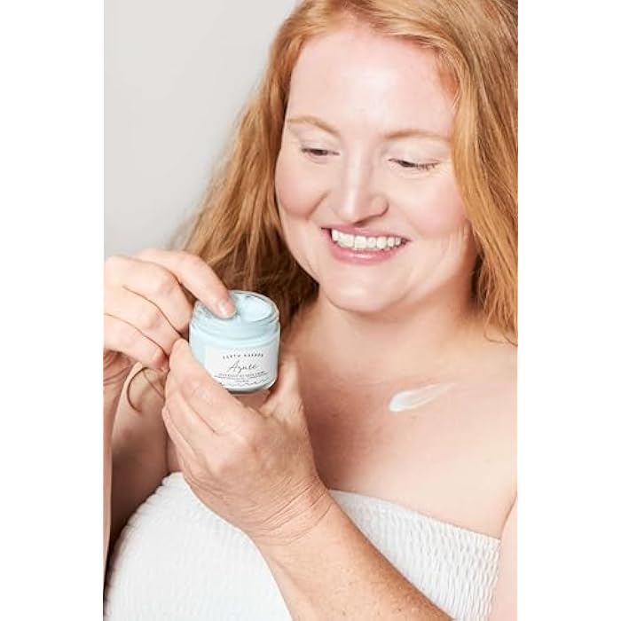 Earth Harbor AZURE Regenerative Neck Crème | Smooth Neck | Face Water Cream | 2 fl oz - Image 3