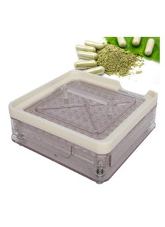 Capsule Machine for Capsules with High Efficiency, Size 0 Pill Filler Capsule Machine, No.0 to 100 Holes, Suitable for Small Factories, Pharmacies, Sample Rooms, Laboratories, Hospitals
