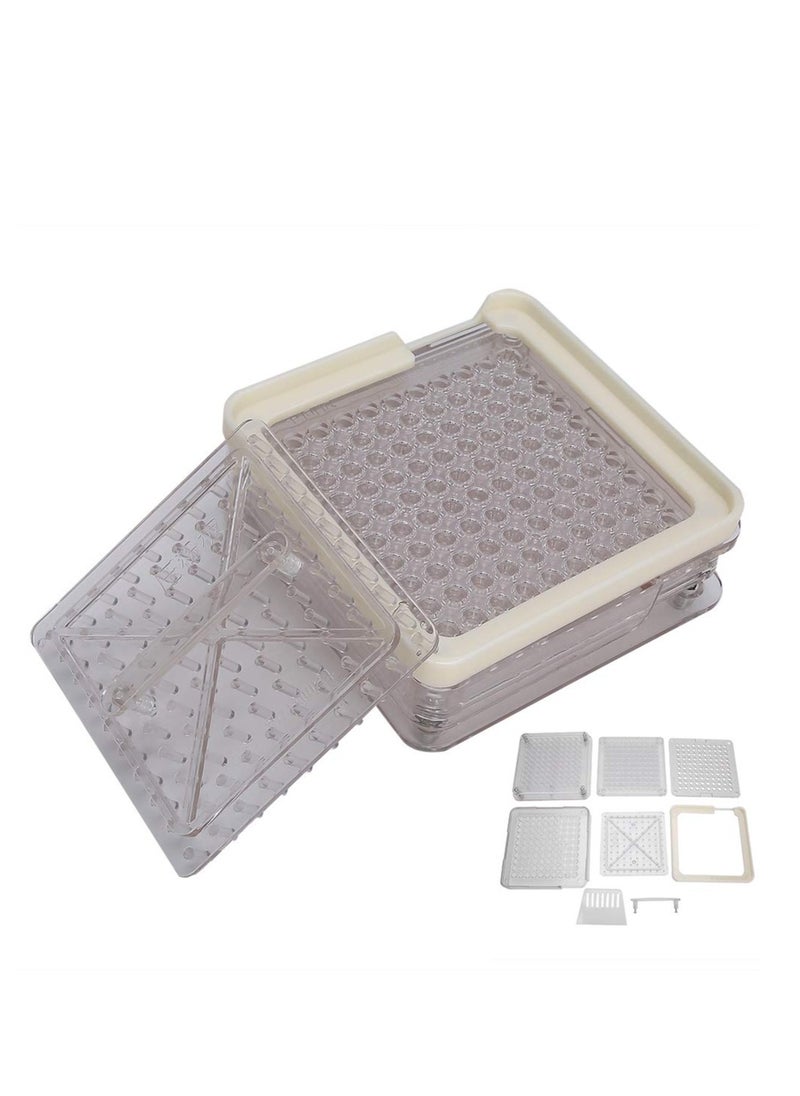 KASTWAVE - Capsule Machine for Capsules with High Efficiency, Size 0 Pill Filler Capsule Machine, No.0 to 100 Holes, Suitable for Small Factories, Pharmacies, Sample Rooms, Laboratories, Hospitals - Image 1