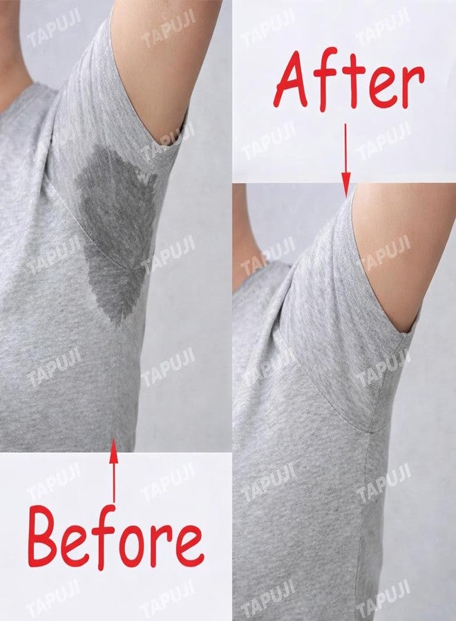 TAPUJI Disposable Underarm Sweat Pads for Men & Women (10 Pads) | Peel & Stick Armpit Sweat Absorbing Pads | Prevent Stains & Odour | Breathable, Hypoallergenic Clothing Guard - Image 2