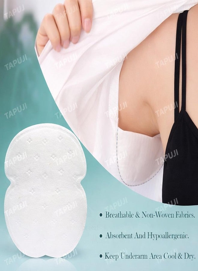 TAPUJI Disposable Underarm Sweat Pads for Men & Women (10 Pads) | Peel & Stick Armpit Sweat Absorbing Pads | Prevent Stains & Odour | Breathable, Hypoallergenic Clothing Guard - Image 3