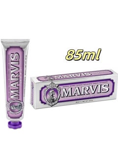 Marvis Jasmin Mint Toothpaste 85ml - A Choice of Brightness and Fragrance Exclusively