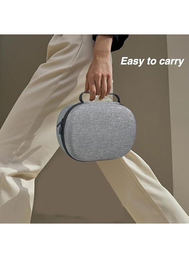 NIBEMINENT Carrying Travel Case for Vision Pro, Anti-fall Waterproof and Travel Hard Protective Cover Portable Storage Bag for Vision Pro VR Headset and Accessories  - Image 4