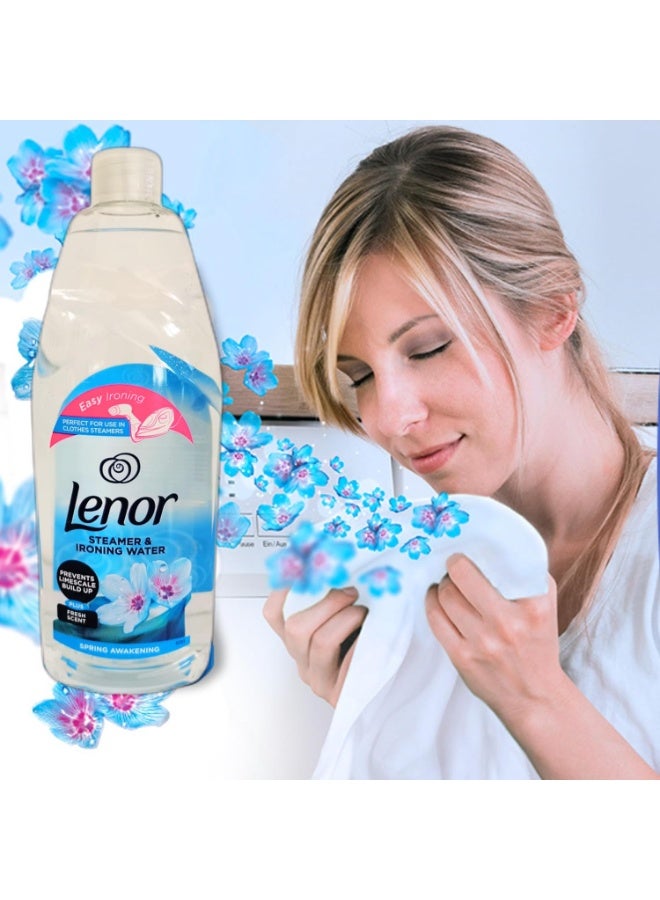Lenor Ironing & Steamer Water 1L – Spring Awakening, Fresh Scent, Easy Ironing - Image 5