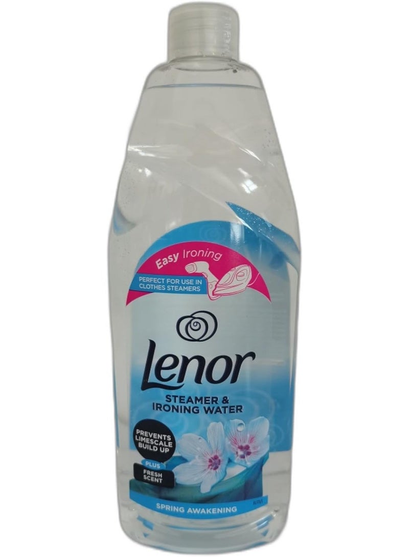 Lenor Ironing & Steamer Water 1L – Spring Awakening, Fresh Scent, Easy Ironing - Image 1