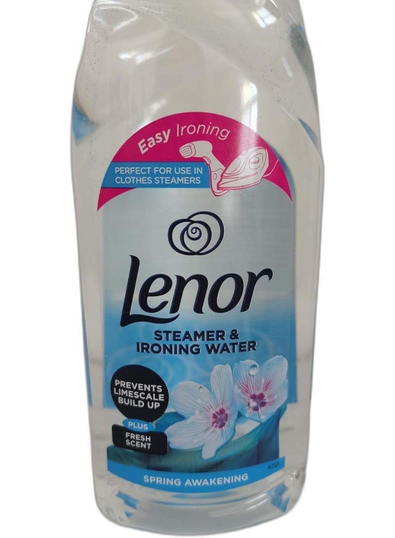 لينور ماء للبخار والكي برائحة انتعاش الربيع 1 لتر - Image 2