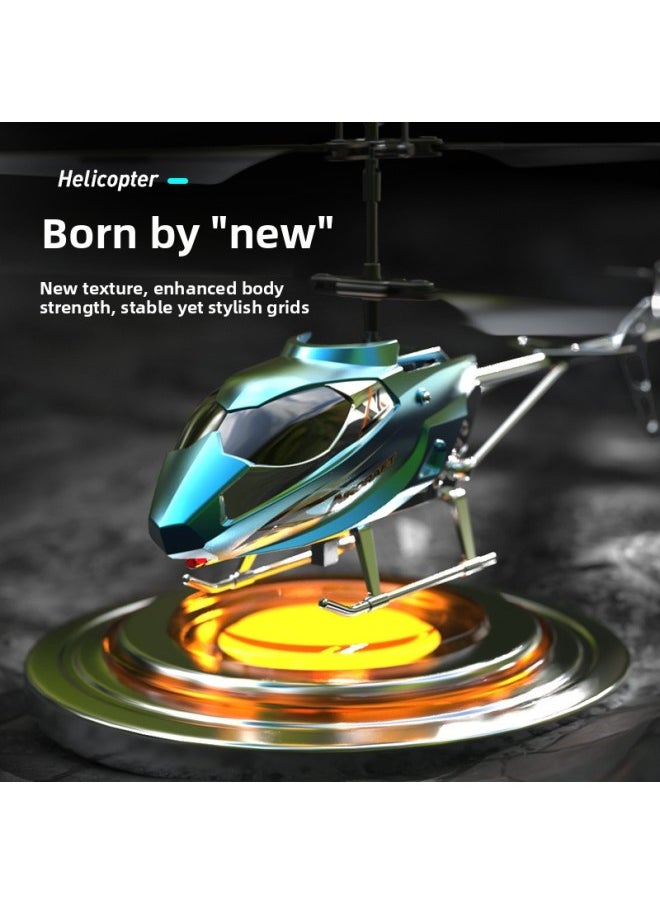 3.5-way Remote Control Helicopter USB Charging Drop-resistant Anti-collision Remote Control Aircraft Model Toy Wholesale-Color:911-X Local Gold Chinese (up, Down, Left And Right)