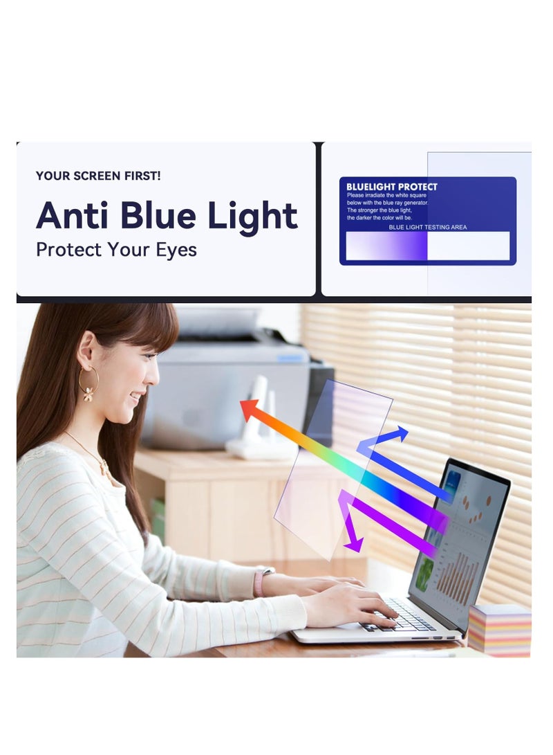 1Pack Anti Blue Light Screen Protector for HP Laptop 15.6" HP Pavilion/HP Envy x360/Probook/EliteBook/OMEN, HP Laptop/Pavilion 15-eg 15-eh 15-er 15-dw 15-dy 15-ef 15-ee 15-ed 15t 15z 15m 255 250 258 256  - Image 4