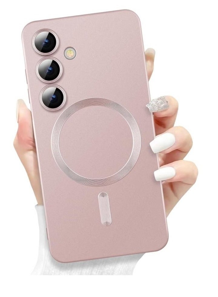 ELTRAZONE ELTRAZONE Samsung Galaxy S24 Plus 5G Magnetic Stylish and Durable Case Cover – Silicone Phone Case with Full Camera Lens Protector, Shockproof Bumper for Maximum Protection