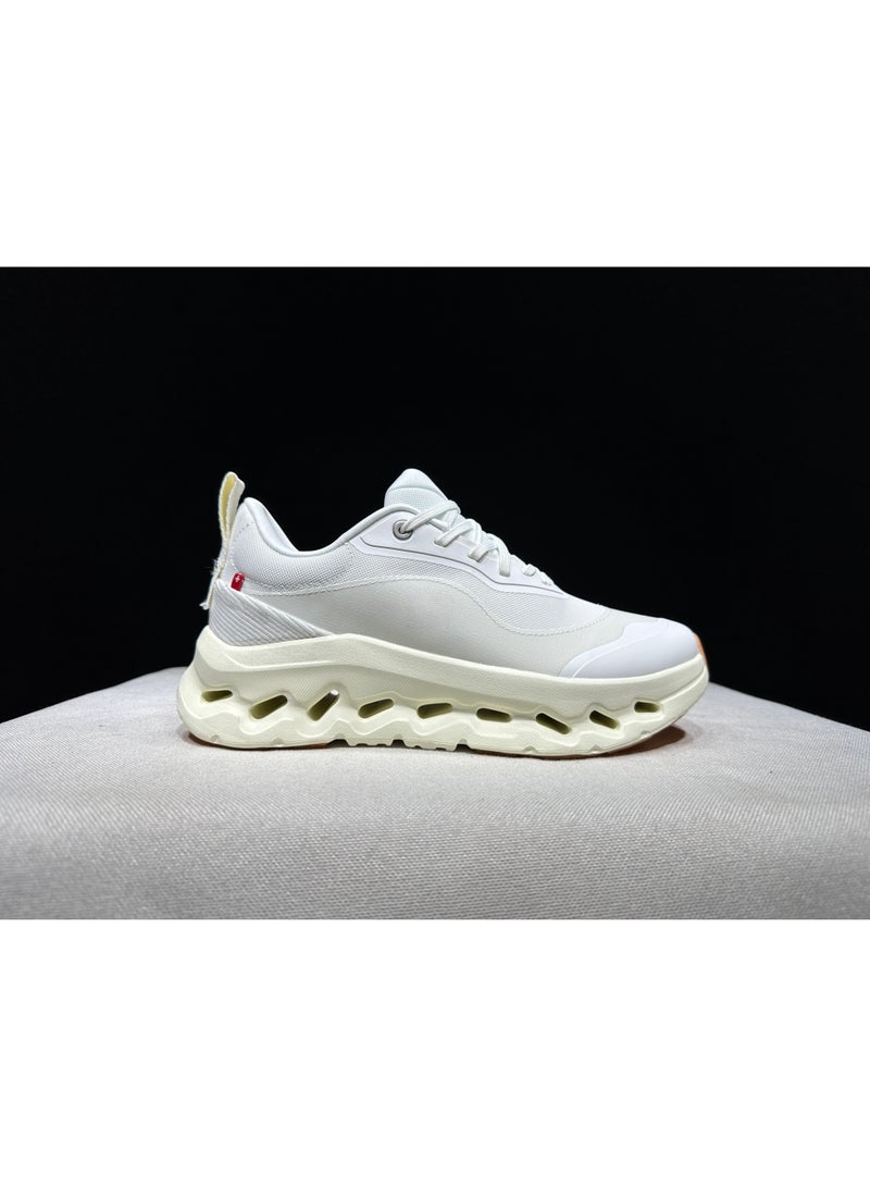 White Casual Running Shoes Athletic Sports Sneakers - Image 3