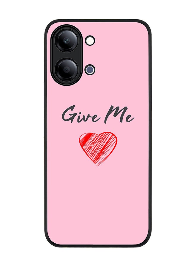 Stylizedd For vivo Y21 / Y11 Case,Slim fit Camera Protection, Shockproof Thin Phone cover  - Give me love - Image 1