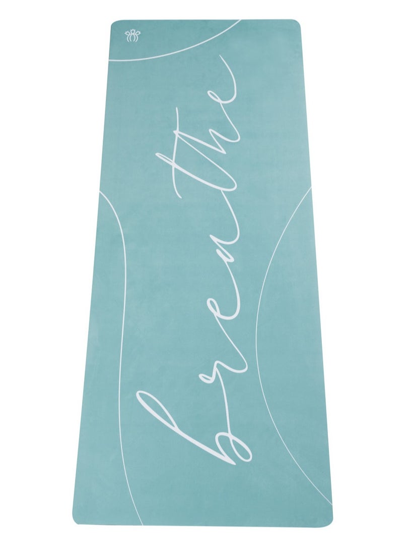 Prickly Pear Pear Breathe Deep Non-Slip 4Mm Yoga Mat With Strap - Comfortable Fitness Mat  - Image 2