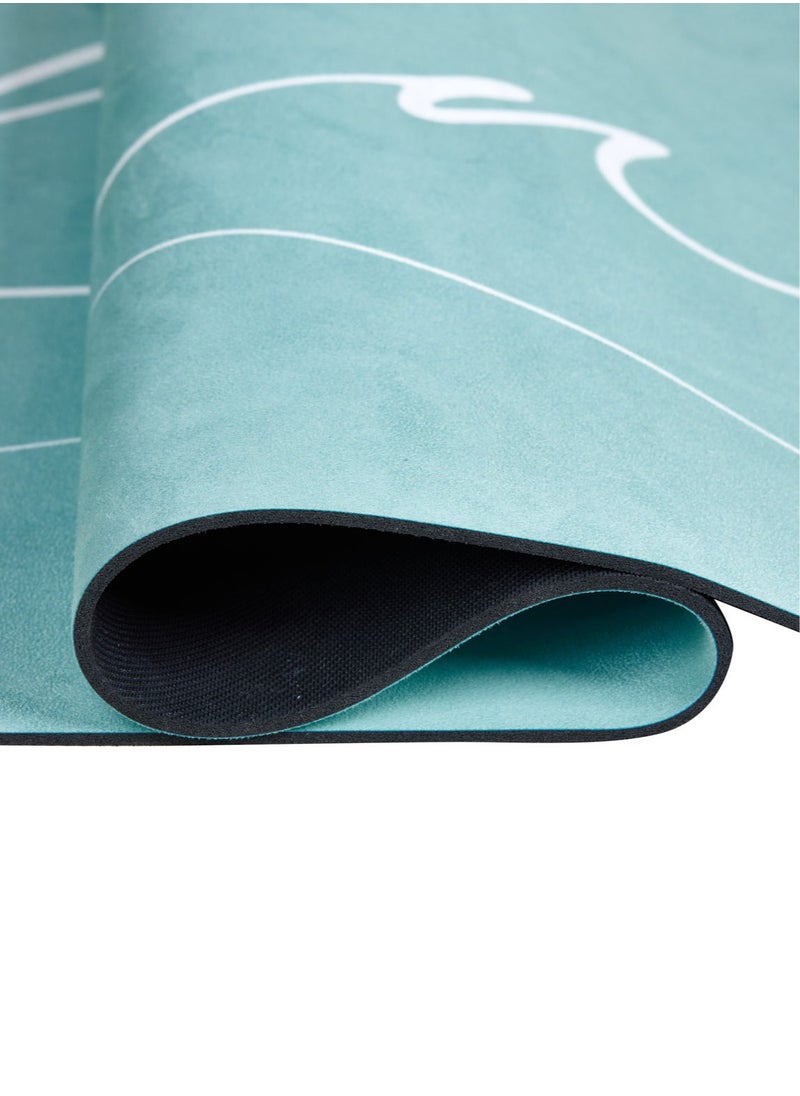 Prickly Pear Pear Breathe Deep Non-Slip 4Mm Yoga Mat With Strap - Comfortable Fitness Mat  - Image 4