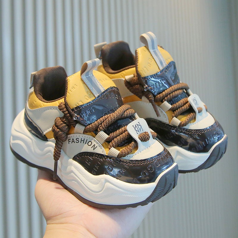 Mesh Sneakers Lightweight Flexible Sole Walking Shoes For Kids Indoor And Outdoor Activities - Image 4