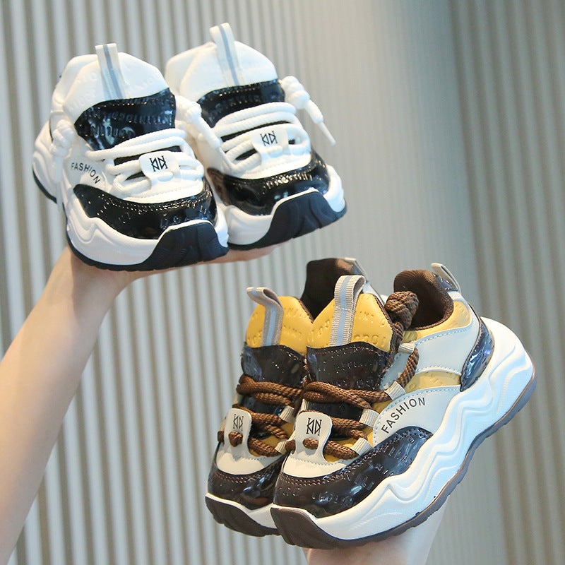 Mesh Sneakers Lightweight Flexible Sole Walking Shoes For Kids Indoor And Outdoor Activities - Image 2