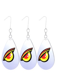 SYOSI Eye Decoy Scary Eyes Strong Visual Bird Repellent Mirror Reflective Pinwheels Bird Deterrent Bird Scarers Sparkly Wind Spinner Hanging Outdoors For Anti-Bird Places 3Pcs  - Image 1