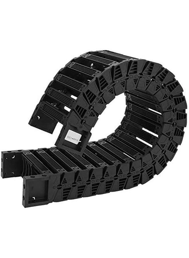 سلسلة الكابلات المرنة من النايلون S40x38 1 متر منخفضة الضوضاء عالية السرعة للاستخدام الصناعي - Image 1