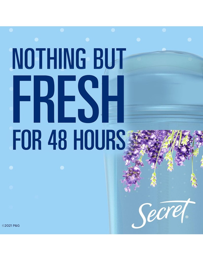 Secret Deodorant Antiperspirant Fresh for Women, 48hr Freshness, Sweat & Odor Protection, PH Balancing Minerals, Clear Gel, Refreshing Lavender Scent, 2.6 oz - pzsku/ZC68F5F7C5CE8F214E861Z/45/_/1734438750/b7f682dc-5c0c-4ada-a2a7-8ef054d6ba04