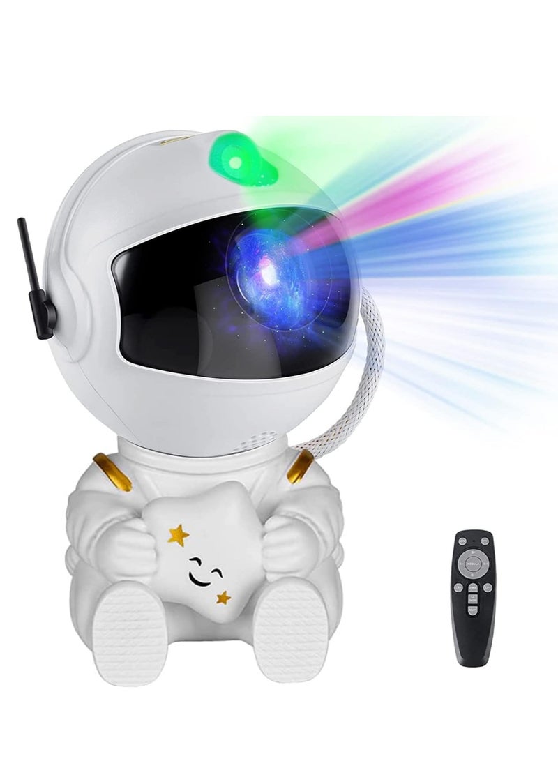 Star Projector Astronaut Galaxy Light Projector, Kids Room Decor Aesthetic, Tiktok Nebula Night Lights, Remote Control and 360°Rotation Magnetic Head, Star Lights for Bedroom, Gaming Room Decor - Image 1