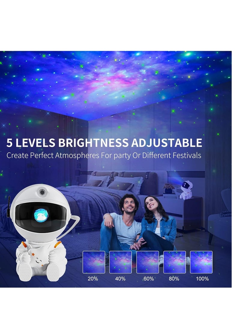 Star Projector Astronaut Galaxy Light Projector, Kids Room Decor Aesthetic, Tiktok Nebula Night Lights, Remote Control and 360°Rotation Magnetic Head, Star Lights for Bedroom, Gaming Room Decor - Image 5