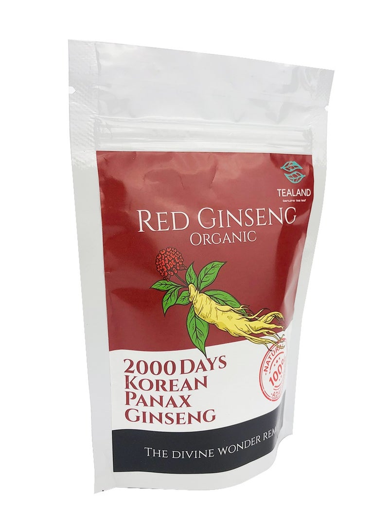 تيلاند شاي الجينسنغ الأحمر العضوي 2000 يوم باناكس كوري 100 جرام مع 10 قطع من الحلوى - Image 4