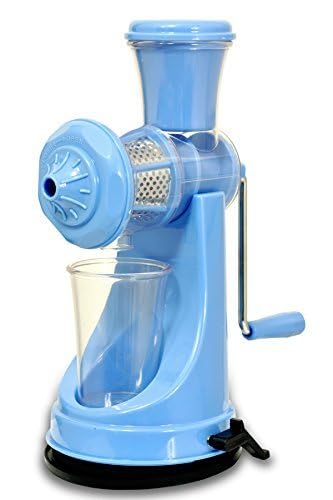 Kankhudi Mini Juicer Machine Juice Maker Machine for Home Deluxe Fruit Vegetable Manual Juicer with with Steel Handle - Image 2