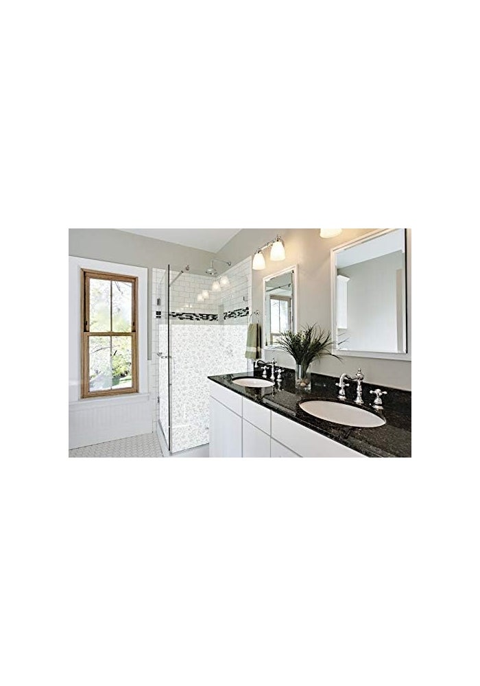 d-c-fix Privacy Window Film Tord - 45cm x 1.5m - Self-Adhesive Floral Pattern for Glass Windows - Image 3