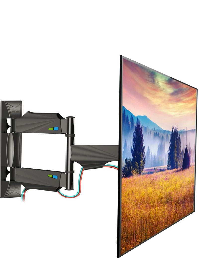TV Wall Mount, Full Motion TV Stand Bracket for Most 32-60 Inch TV/Flat Screen/LED/LCD/Monitors, Swivel Tilt, With Articulating Arms, Rotating, Max VESA 400x400mm up to 70lbs  - Image 1
