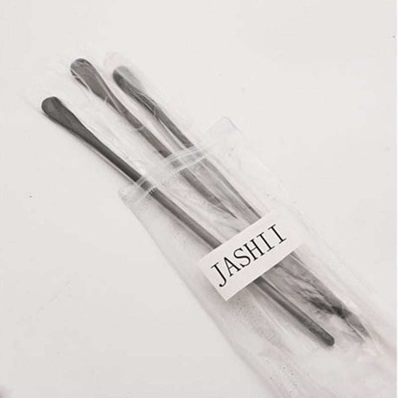 JASHII Black Matte Long Handle Spoon Cocktail Mixing Stirring Spoons Iced Tea Coffee Spoons with 8.6 inch Long Handle Brushed SUS304 Stainless Steel, 3-Piece - Image 3