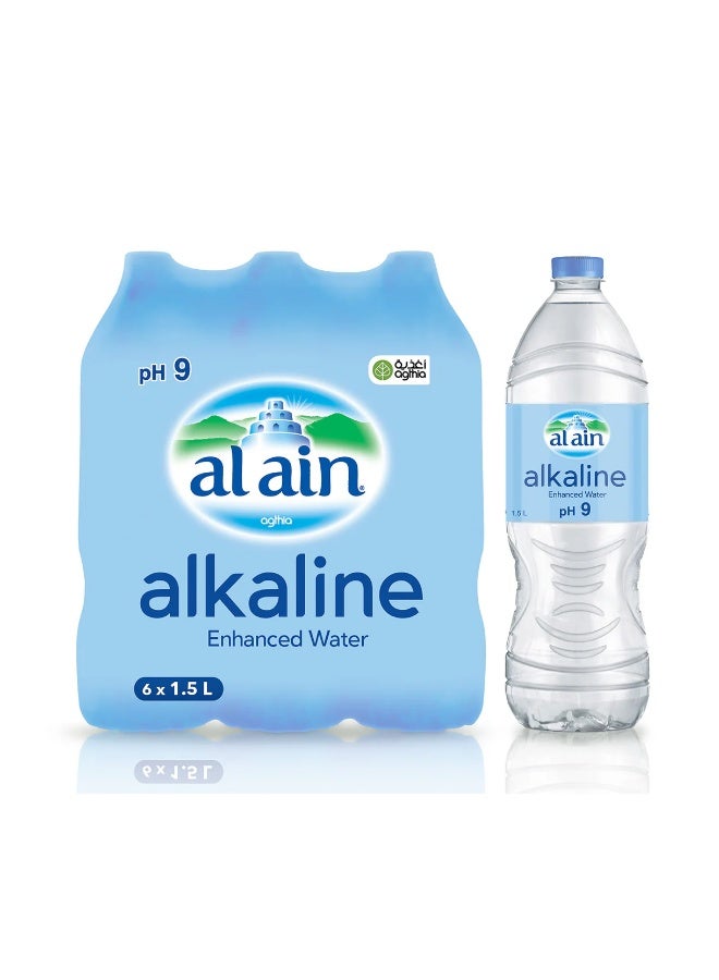 Al Ain Alkaline Water 6x1.5L – Pure Balanced Hydration