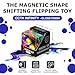 Shashibo Octa Shape Shifting Box STEM Fidget Toy with Ultra Strong Magnets Sensory Puzzle Cube Transforms Into 100 Shapes Easter Basket Stuffers Gift for Kids Teens and Adults Infinity - Image 4