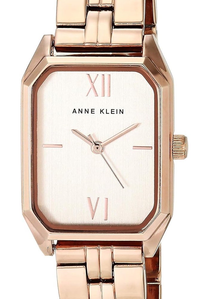 Anne Klein Women's Rose Gold Dress Watch AK/3774RGRG - Image 1