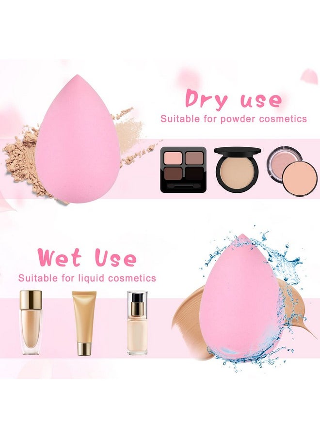 WSICSE - 40Pcs Mini Makeup Sponge Set Multi Colored Mini Beauty Blender Professional Beauty Blender Sponge Super Soft Concealer Sponge Facial Makeup Tools For Foundation, Powder, Liquid - Image 1