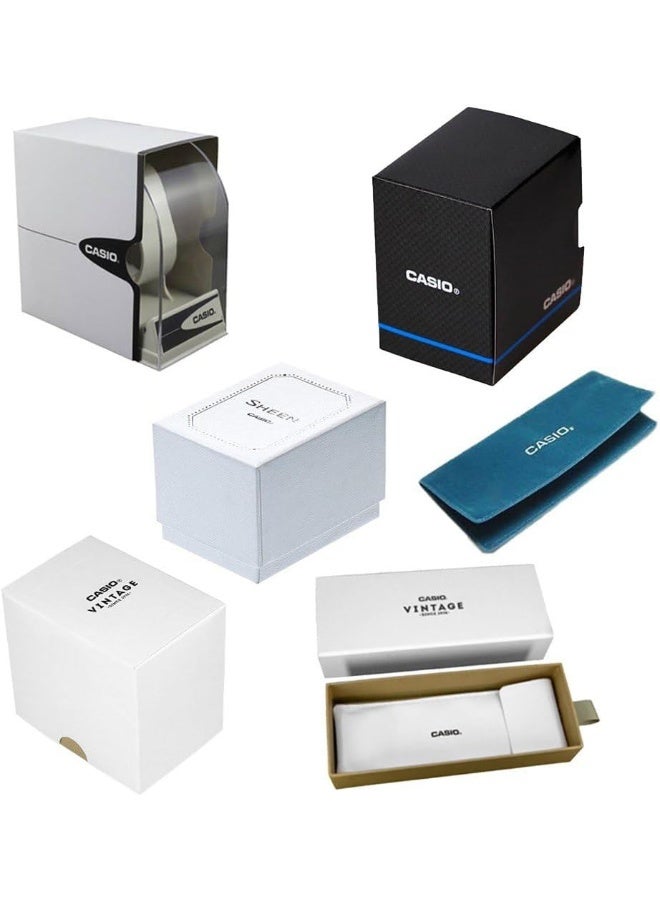 CASIO Men's Stainless Steel Analog Watch MTD-135D-3AVDF - 43.6 mm - Image 2