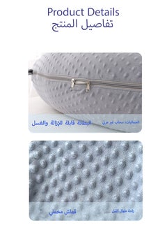 Squarecircle U-Shaped Cooling & Soft Full Body Pregnancy Pillow – Maternity Support with Removable Jersey Cotton Cove(Ergonomic Design)  - Image 5