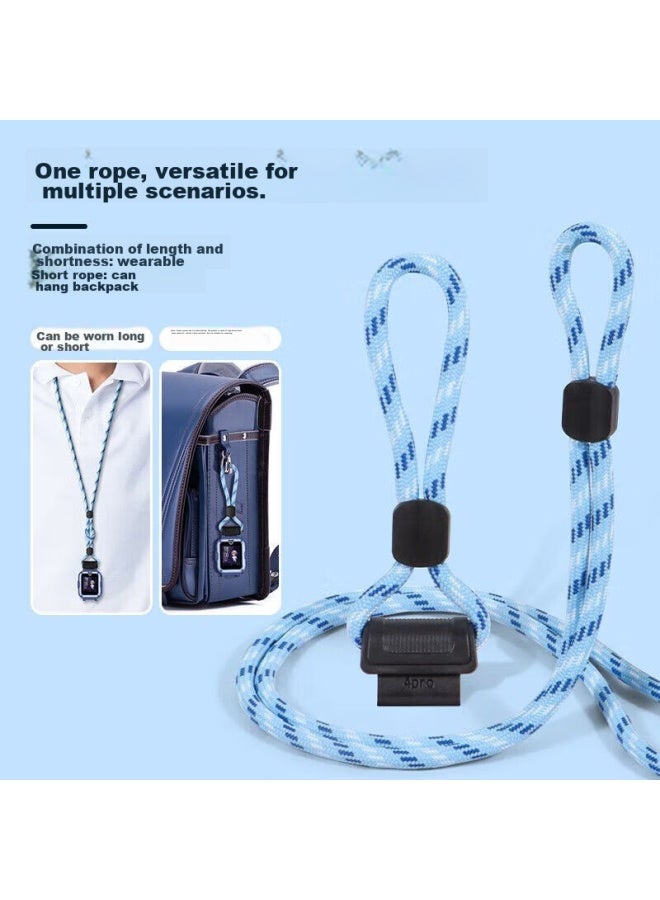 Ten Flashes Shan Huawei Children's Smarch 4pro/5/5 Active Edition/5 New Glory Edition Strap, Smart Children's Watch Lanyard, Anti-drop, Durable, Blue - Image 4