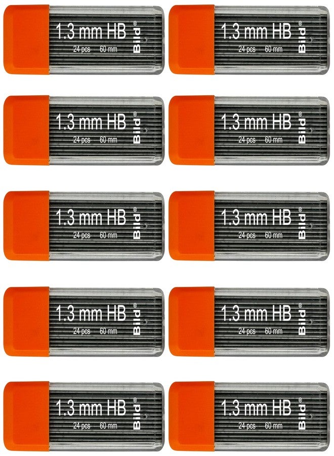 Bild Premium 1.3 mm Mechanical Pencil Lead Refills HB #2 (HB Mega, 1.3 mm) - Image 1