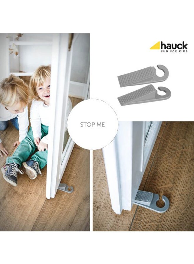 hauck 2-Piece Door Stopper - Grey - Image 3