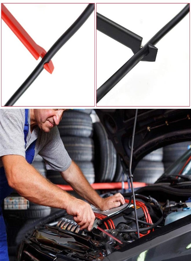 فلاين مشبك مسبار ثقب الأسلاك، قطعتان من مشبك ثقب العزل، مسبار اختبار، طقم كابل اختبار السيارات، أداة اختبار متعددة الأغراض لإصلاح السيارات - Image 5