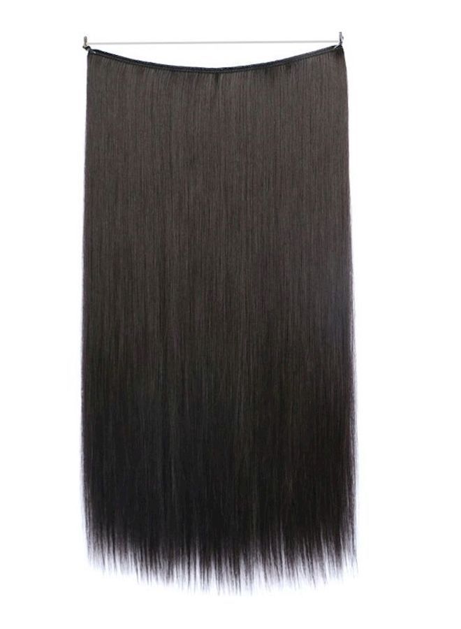 وصلات شعر بتصفيف طويل ومستقيم كيرتن لاين أسود